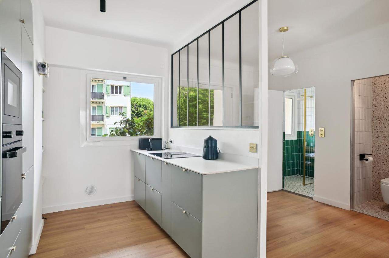 Designer Flat, Luxurious, Close From Palais, Terrasse, Private Garage, Air Conditoning Cannes Exterior foto